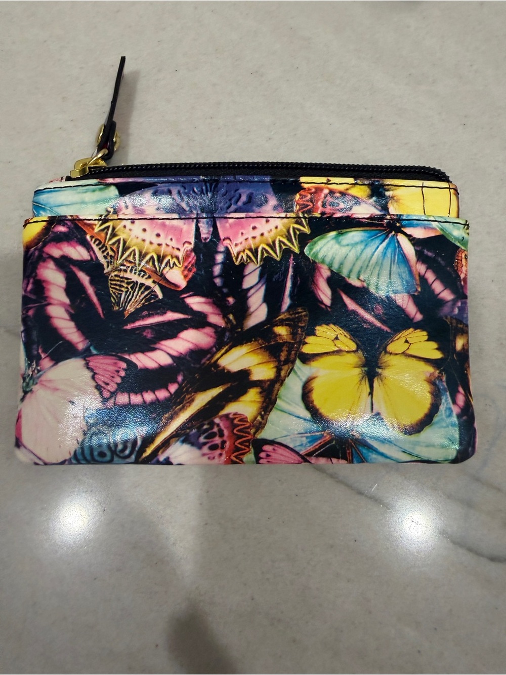 LODIS Multicolor Butterfly Wristlet Pouch and Coin Purse NWOT - Picture 9 of 11